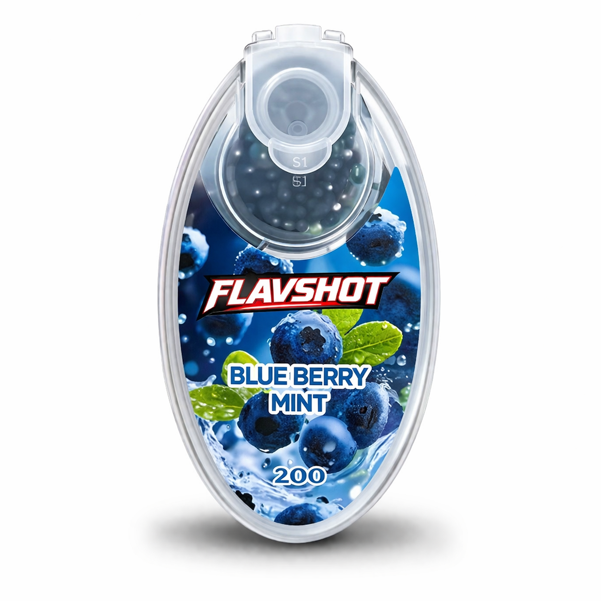 Flavshot Blueberry Mint balls 200