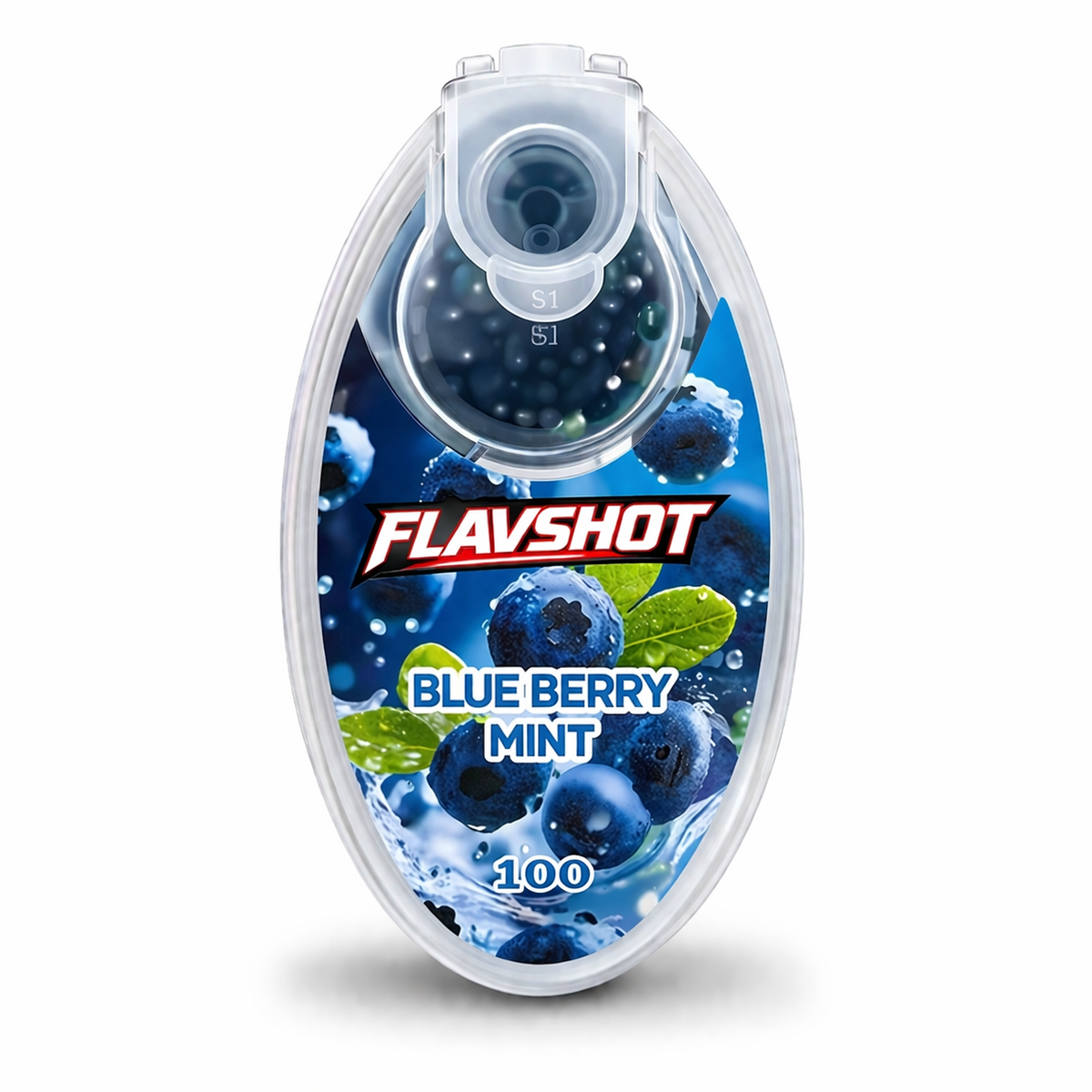 Flavshot Blueberry Mint balls 100
