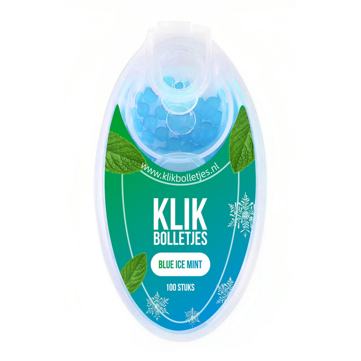 100 Klik Bolletjes Blue Ice Mint