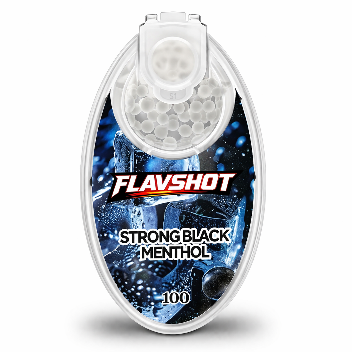 Flavshot Strong Black Menthol balls 100