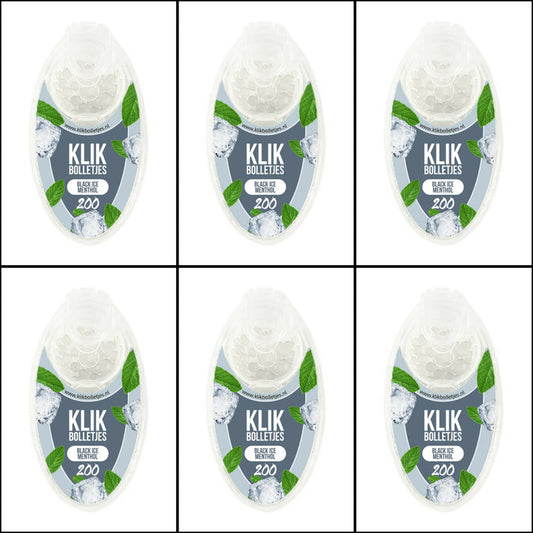 200 Black Ice Menthol Pakket